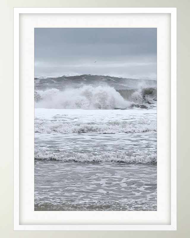 "Cool Coastal II" Framed Giclee on Paper